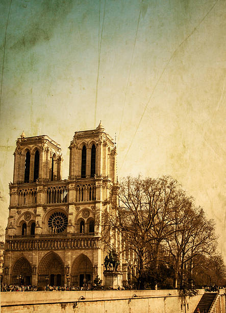 istock beautiful view Notre Dame Cathedral in Paris 186007362