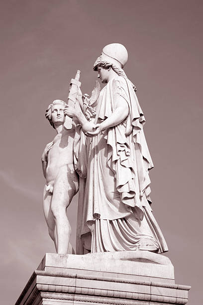 istock Warrior Sculpture by Moeller; Schlossbrucke Bridge; Berlin 186007402