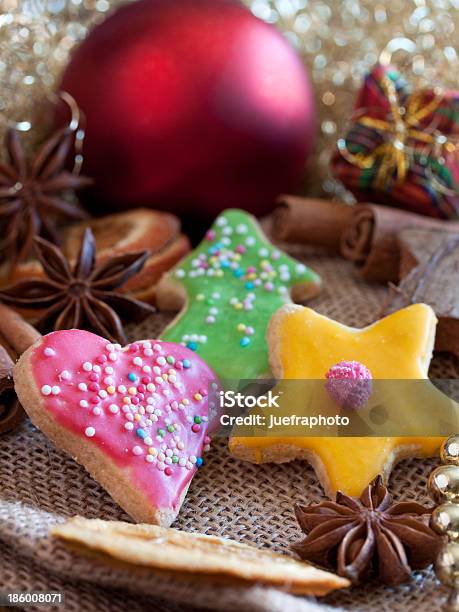 Delicious Christmas Pastries Stock Photo - Download Image Now - Advent, Anise, Baker - Occupation