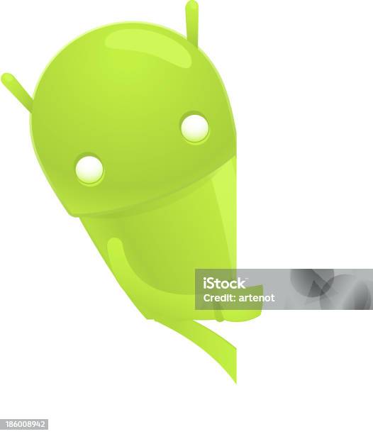 Funny Cartoon Android Stock Illustration - Download Image Now - Control,  Cute, Equipment - iStock