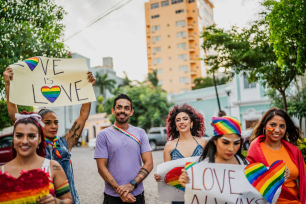 istock LGBTQIA+ people marching during social movement protesting outdoors 1860106089