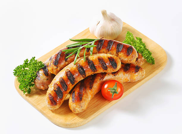 istock Grilled bratwursts 186013518