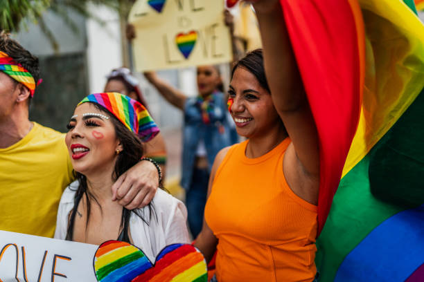 istock LGBTQIA+ people marching during social movement protesting outdoors 1860136237