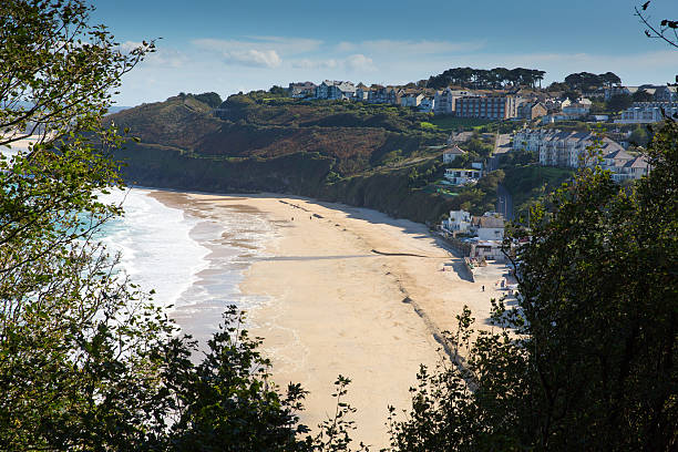 istock Carbis Bay Cornwall England near St Ives 186013778