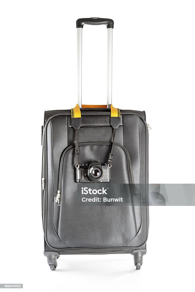 Concepto de viajes y la fotografía maleta para aislar - Foto de stock de Exploración libre de derechos