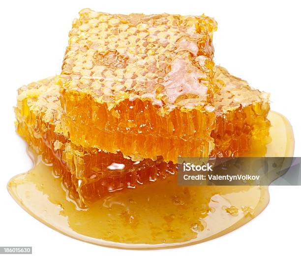 Honeycombs Stock Photo - Download Image Now - Backgrounds, Beeswax, Food