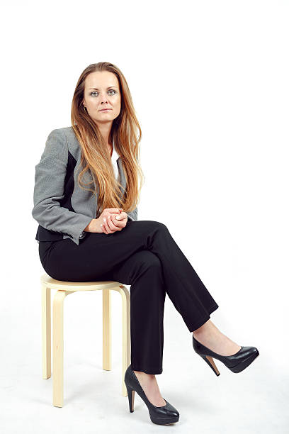 istock Middle age business woman 186015654