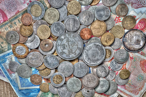 World Coin stock photo