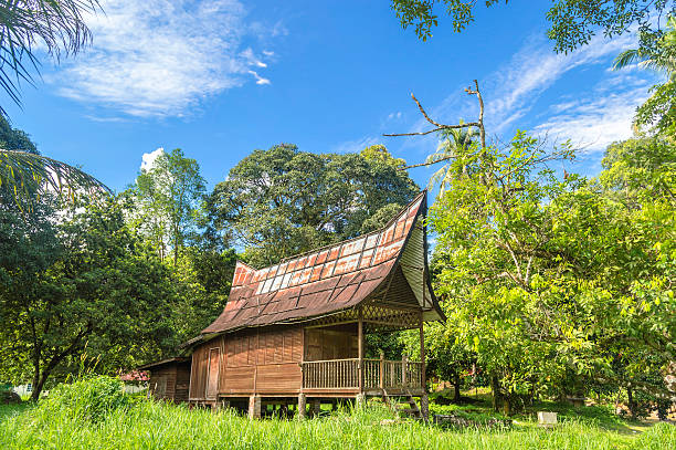 istock Traditional wooden house 186018989