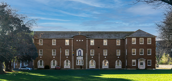 Marian College on Lansdowne Road, Ballsbridge, Dublin, Ireland,a voluntary, non-fee charging, boyâs secondary school which was established by the Marist Brother in 1954. The Marist Brothers, is an international community of Catholic Religious Institute of Brothers.