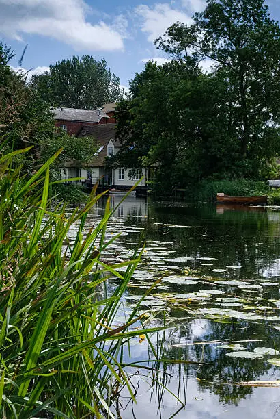 Photo of Across the river to Dedham vale in Essex