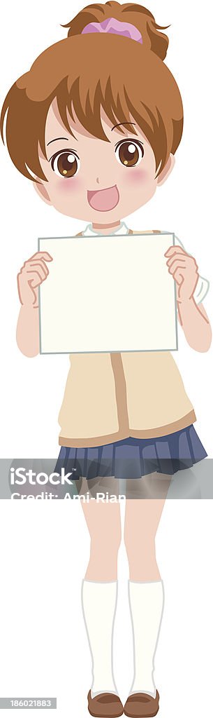 Girl_guide - clipart vectoriel de Adolescent libre de droits