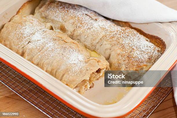 Apple Strudel Stock Photo - Download Image Now - Apple - Fruit, Apple Pie, Apple Strudel