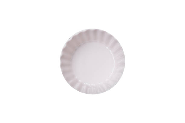 istock Beautiful empty white ceramic gravy boat on a textured concrete background 1860246358