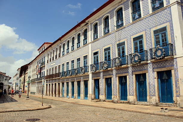 Historic center of São Luís - Brazil Historic center of São Luís - Brazil sao luis stock pictures, royalty-free photos & images