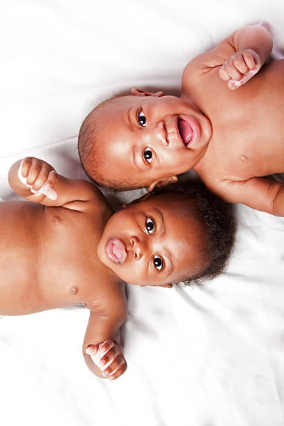 istock Happy smiling laughing baby faces 186025612