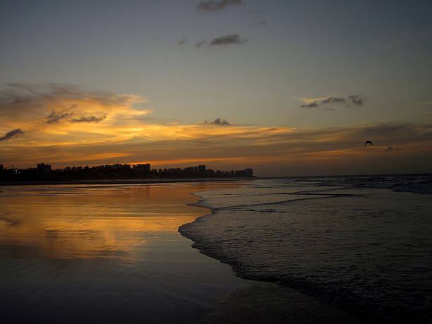 istock Setting of the sun in Sao Luis - Brazil 186026030