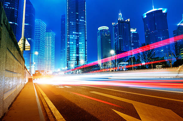 istock Now the city at night 186026433