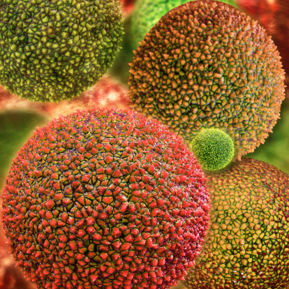 Pollen - 3d rendered illustration
