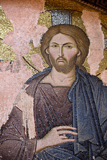 istock Jesus Christ, Chora Church, Istanbul, Turkey 186028039