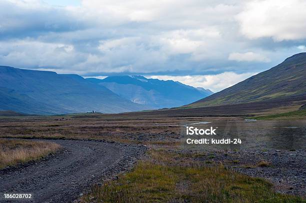 Iceland Through The Wild Highlands Stock Photo - Download Image Now - Ash, Cloud - Sky, Desert Area