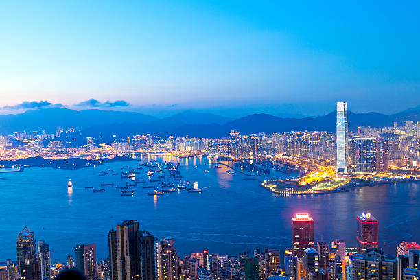 istock Hong Kong skyline 186030016