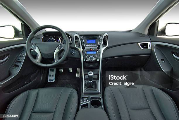 Modern Car Interior Stock Photo - Download Image Now - Car, Dashboard - Vehicle Part, Indoors