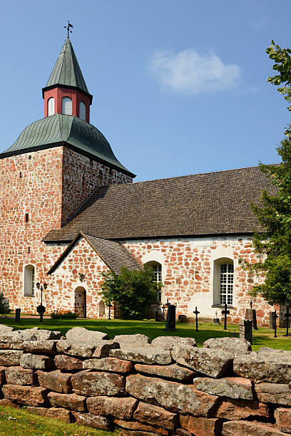 istock St. Mary's Church, Saltvik 186034771