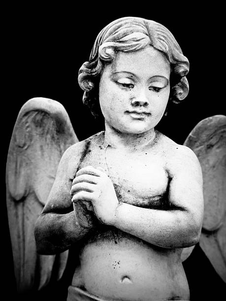 istock Beautiful Sculpture at a Melbourne Cemetery 186044562