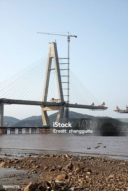 Morze Most Budownictwo - zdjęcia stockowe i więcej obrazów Architektura - Architektura, Barka - Statek przemysłowy, Bez ludzi