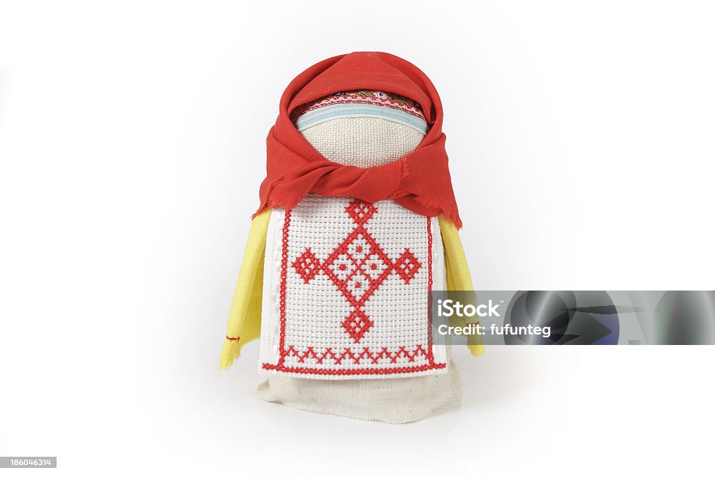 Bambola Krupenichka russa tradizionale - Foto stock royalty-free di Adulto