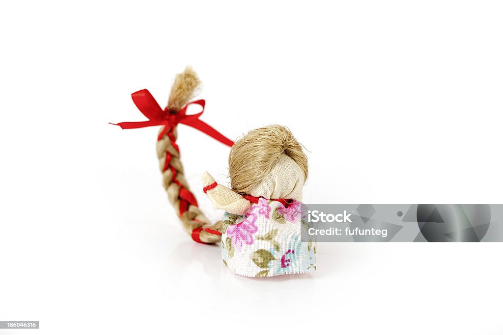 Boneca Russa tradicional símbolo de boa sorte. - Foto de stock de Adulto royalty-free