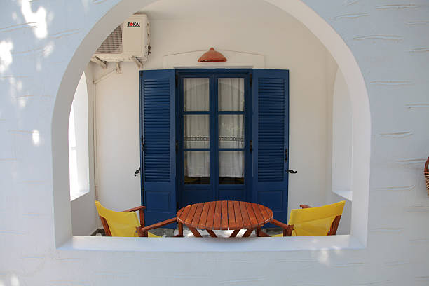 istock Air-conditioning and terrace 186047858