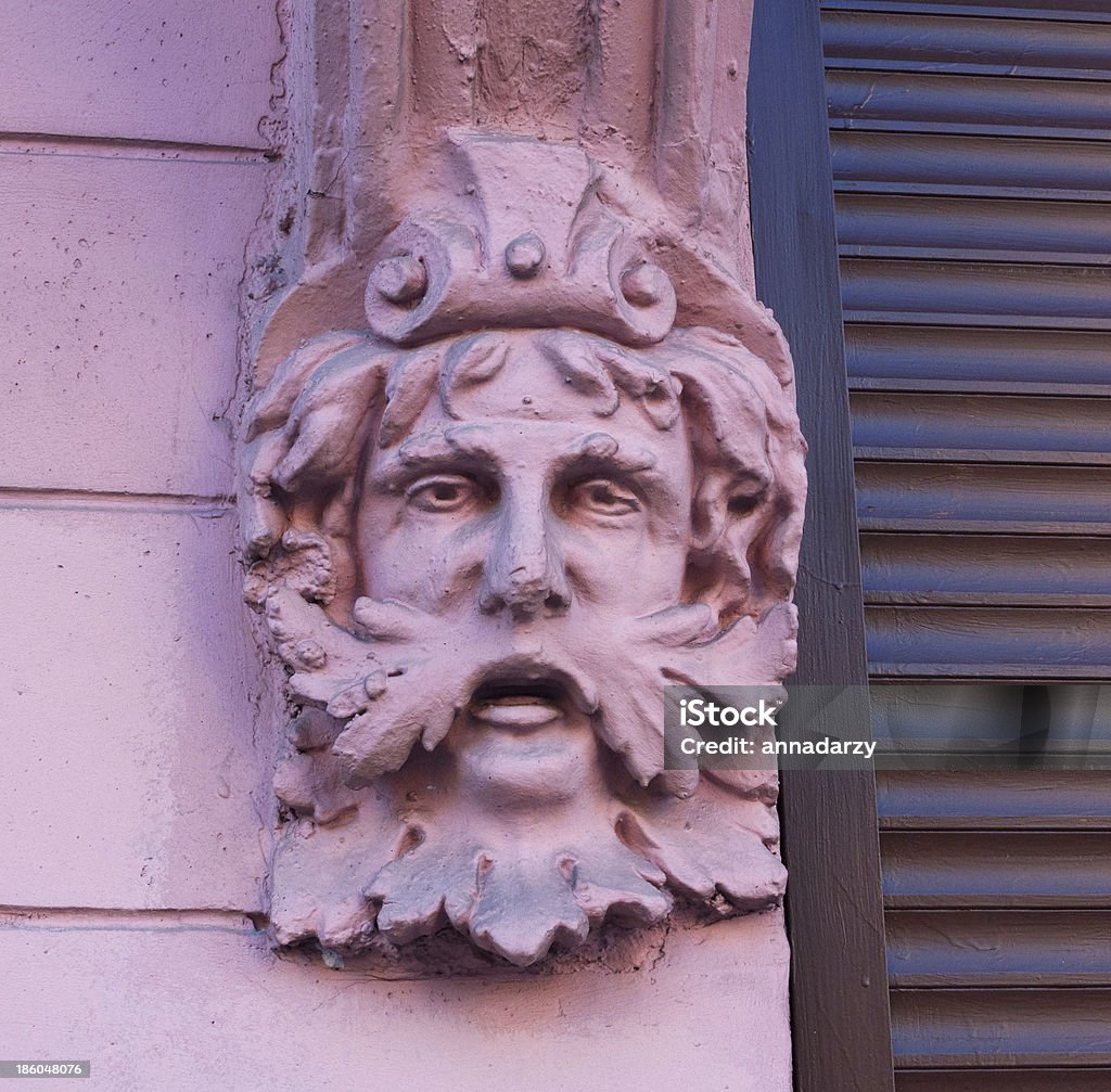 Elementos decorativos, men's head divindade - Foto de stock de Apoio royalty-free