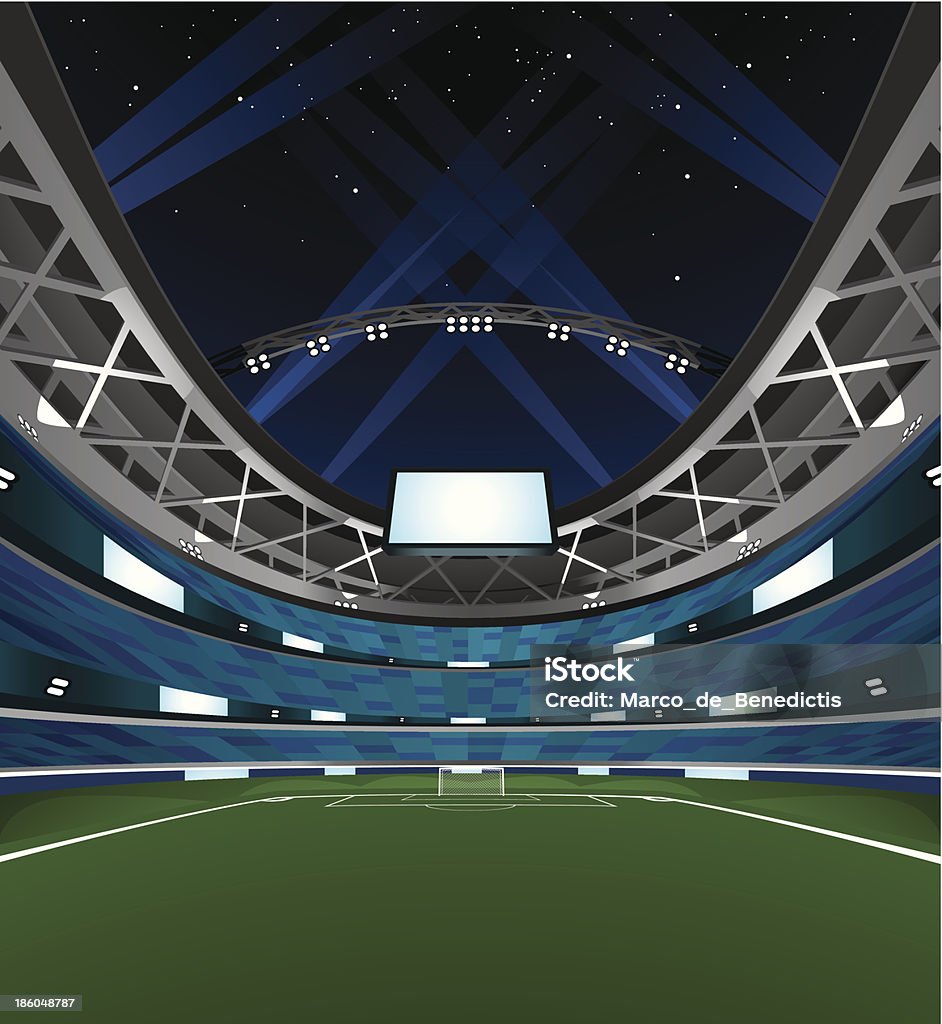 - Stadium - Lizenzfrei Großbildschirm - Gerätebildschirm Vektorgrafik