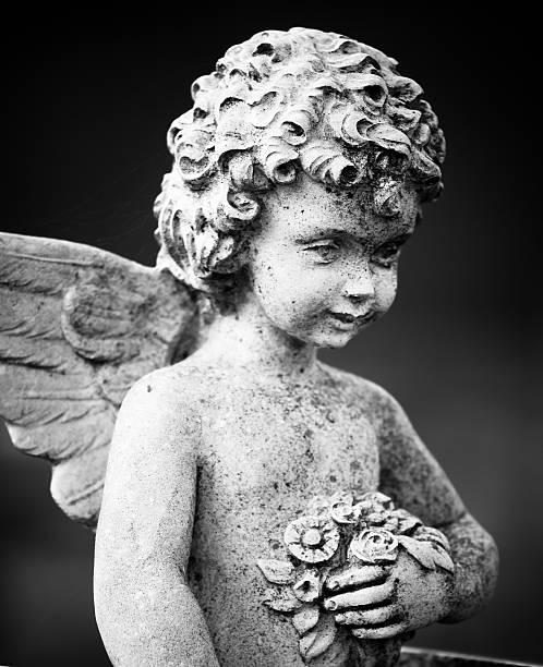istock Beautiful Sculpture at a Melbourne Cemetery 186049584
