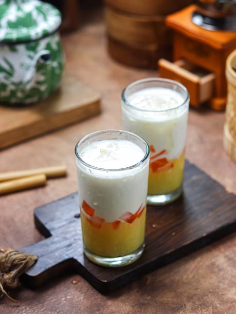 istock Es jagung susu or ice corn milk, 1860536325