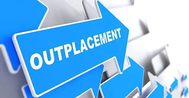 Photo of Outplacement. Business Background.