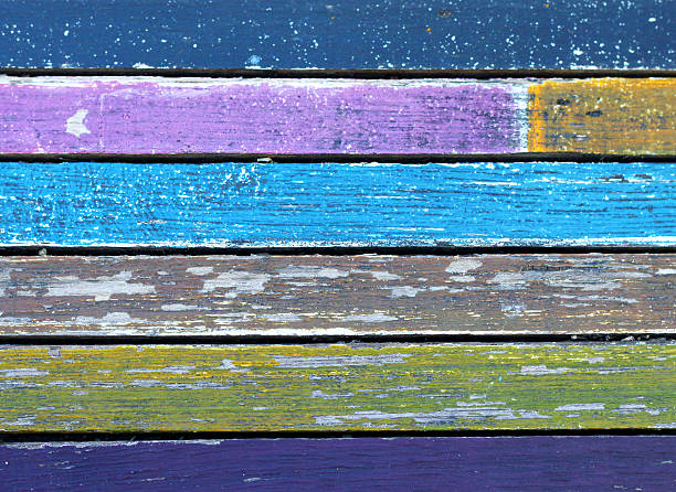istock Texture of colored grunge wood for Background 186061996