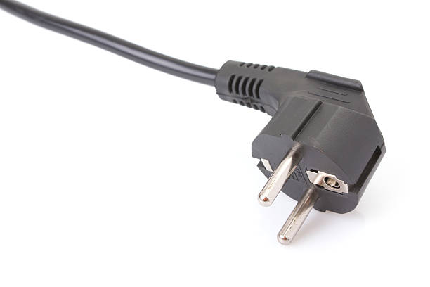 istock European two pin power plug - French/German 186062126