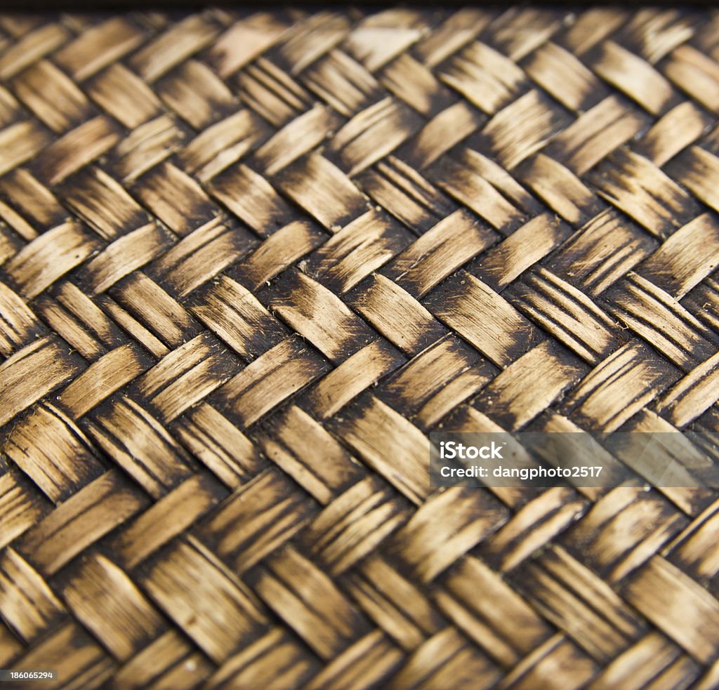 Muster der gewebt Bambus in Asien. - Lizenzfrei Abstrakt Stock-Foto
