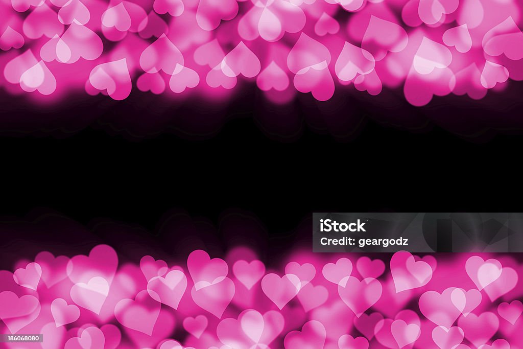 Astratto sfondo con cuori - Illustrazione stock royalty-free di Amore