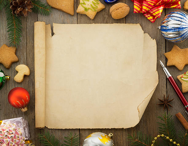 istock christmas decoration on wood 186074151