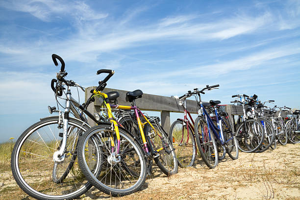 istock lot of bicycles 186074709