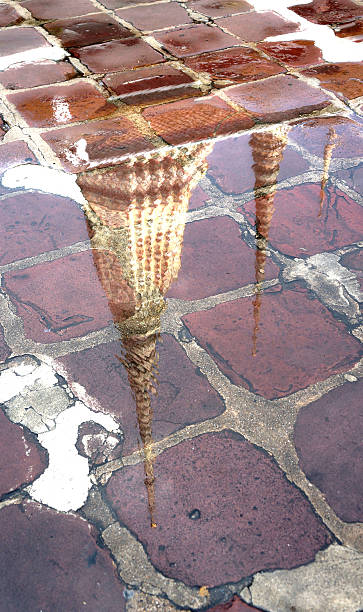 istock Reflection of pagoda in Thailand 186077015