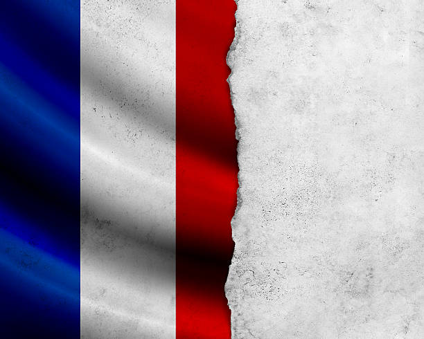 istock Grunge France flag 186078939