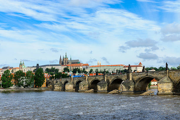 istock The Charles bridge in Prague 186080629