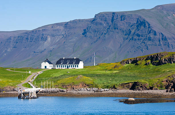 Reykjavik Harbour - foto de acervo