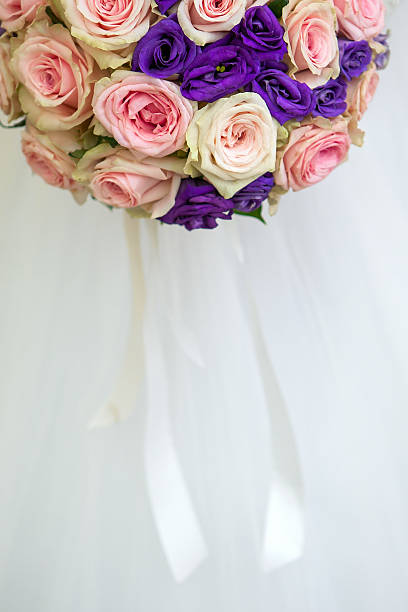 istock beautiful bridal bouquet at a wedding party 186082416