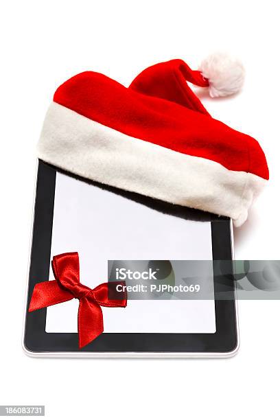 Natale Digitale - Fotografie stock e altre immagini di Affari - Affari, Attrezzatura elettronica, Berretto